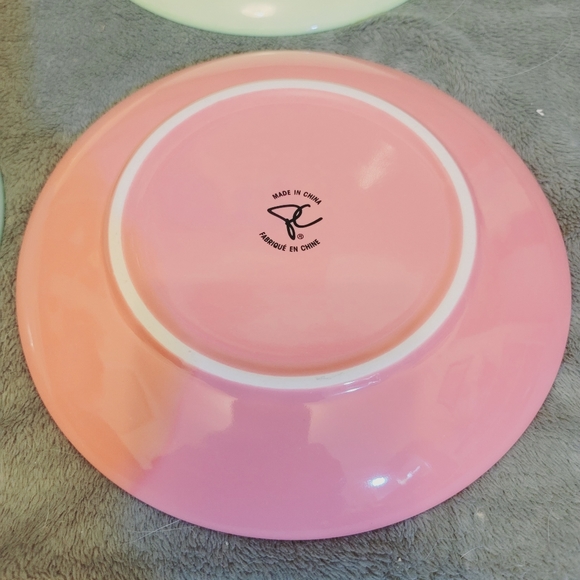 ADORABLE Dessert plate set. Easter birds, colourful new, and unused - Picture 10 of 13